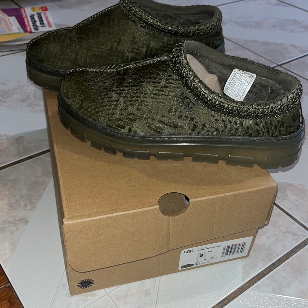 Women Tasman Graphic Monogram Slippers